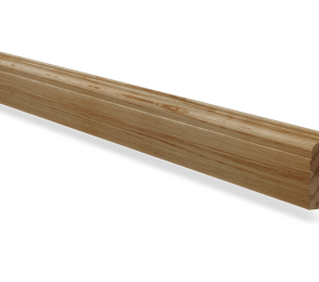 Piirdeliist 17- 18 x 80 mm, tamm, mänd, valge 