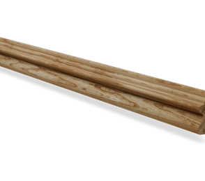 Piirdeliist 21- 20 x 70 mm, tamm, mänd, valge  