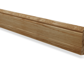 Piirdeliist 30- 21 x 110 mm, tamm, mänd, valge  