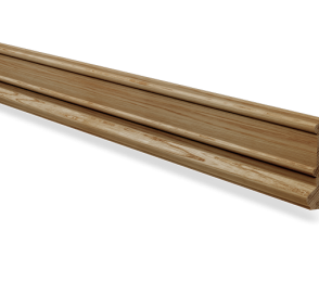 Piirdeliist 31- 22 x 95 mm, tamm, mänd, valge 