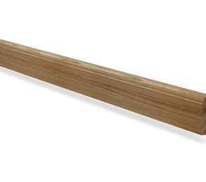 Piirdeliist 4 - 15 x 65 mm, tamm, mänd, valge 