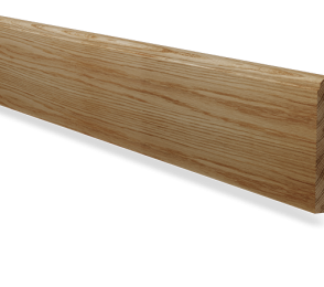 Piirdeliist 4 - 17 x 140 mm, tamm, mänd, valge  