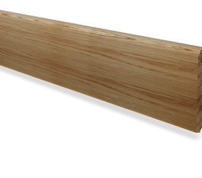 Põrandaliist nr 4 - 17 x 140 mm tamm, mänd, valge    