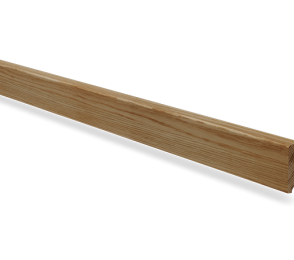 Põrandaliist nr 5 - 15 x 58 mm tamm, mänd, valge  