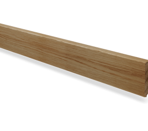 Põrandaliist nr 5 - 15 x 90 mm tamm, mänd, valge  