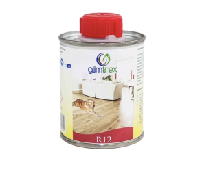 Slip-resistant oil wax additive for wooden stairs.