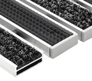 Süvistatav porirest Gapa Topwell 10mm Standard, vaip - kumm