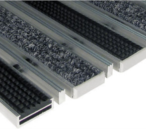 Süvistatav porirest Gapa Topwell 10mm Extra, kumm - kraabits - vaip