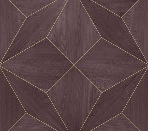 Käsitöötapeet Tiffany Designs, Etre, et102 lilla spoon, kuldne triip