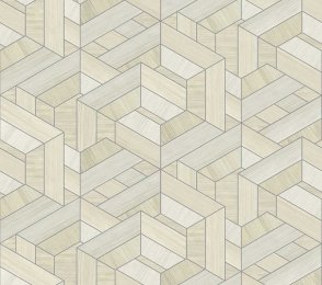 Käsitöötapeet Tiffany Designs, Etre, et301 valge spoon, hõbe triip