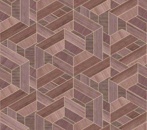 Käsitöötapeet Tiffany Designs, Etre, et304 lilla spoon, kuldne triip 