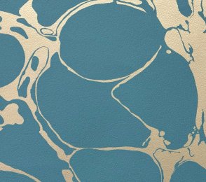 Vinüülseinakate Muraspec Lava -13441 sinine/ kuldne