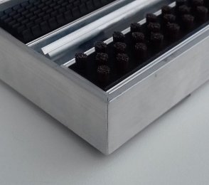 Poriresti raam ALUMINIUM, L-profiil,  K 13mm, L 30mm  