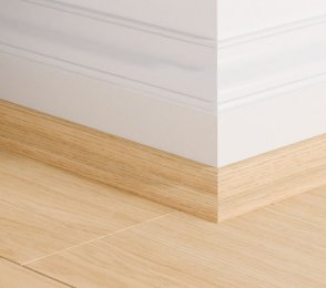 MDF põrandaliist Scotia Dune oak (17x17mm x 2,4m) QSSCOT08259 beeź