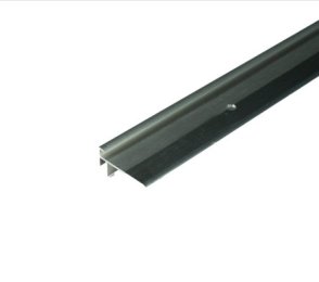 Trepinurk 18×40×5 mm, LVT ‑põrandale, Nordic grafiit alumiinium 1000mm, du- DV5 NG1