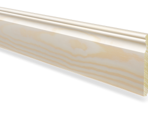 Golvlist furu nr 18 - 18 x 140 mm olika nyanser