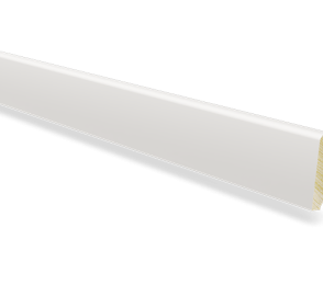 Golvlist furu nr 22 - 20 x 80 mm vit 