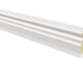 Golvlist furu nr 29 - 18 x 110 mm vit
