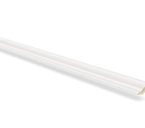 Golvlist furu nr 2 - 20 x 35 mm vit