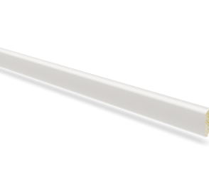Põrandaliist mänd nr 3 - 14 x 44 mm valge