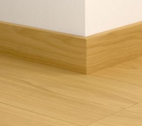 MDF skirting board Standard Biscuit brown oak (58x12mm x 2.4m) QU -QSSK05794 brown 