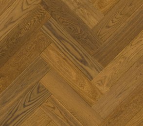 3- kihiline laudparkett Quick-Step Disegno Cinnamon raw oak extra matt QU-DIS4979S kalasaba, pruun