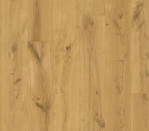 3- kihiline laudparkett Quick-Step Massimo Cappuccino blonde oak extra matt, QU-MAS3566S pruun/ beeź