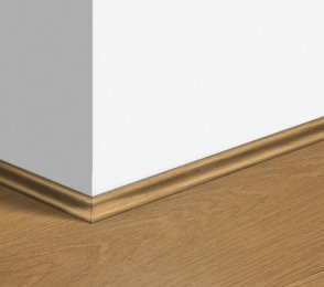 MDF põrandaliist Scotia Natural varnished oak (17x17mm x 2,4m) QU -QSSCOT01284 beeź/ pruun