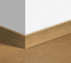 MDF põrandaliist Standard Natural varnished oak (58x12mm x 2,4m) QU -QSSK01284 beeź/ pruun