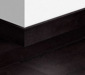 MDF põrandaliist Painted oak black (77mmx14mm x 2,4m) QU -QSPSKR04755 must