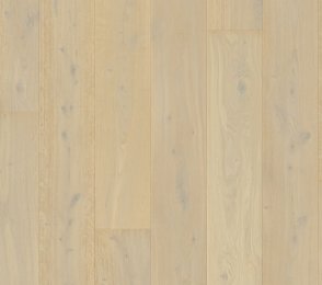 3- kihiline laudparkett Quick-Step Massimo White daisy oak extra matt, QU-MAS5102S valge/ beeź