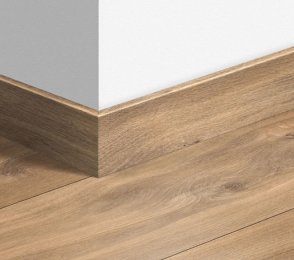 MDF põrandaliist Midnight oak natural (77mm x 14mm x 2,4m) QU -QSPSKR01487 pruun  