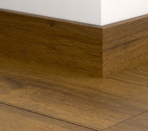 MDF põrandaliist Cocoa brown oak (77mm x 14mm x 2,4m) QU -QSPSKR05793 pruun 