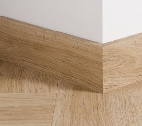 MDF põrandaliist Charred oak (77mm x 14mm x 2,4m) QU -QSPSKR08245 pruun 