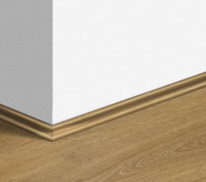 MDF-Fußleiste Scotia Woodland Oak Natur (17 x 17 mm x 2,4 m) QU -QSSCOT03546 braun