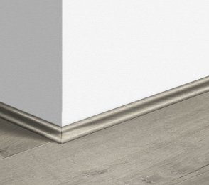 MDF baseboard Scotia Soft oak gray (17x17mm x 2.4m) QU -QSSCOT03558 gray
