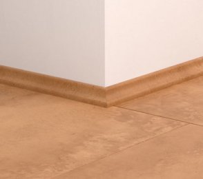 MDF skirting board Scotia Terracotta (17mm x 17mm x 2.4m) QU -QSSCOT05490 brown