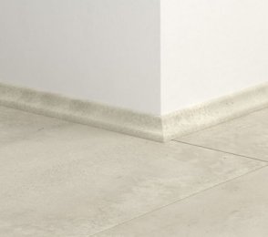 MDF-Fußleiste Scotia, Betonoptik (17 mm x 17 mm x 2,4 m), QU -QSSCOT05491, Grau