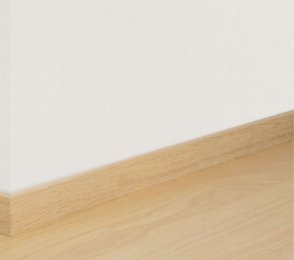 MDF-Fußleiste Standard Natur lackierte Eiche (58 mm x 12 mm x 2,4 m) QU -QSSK00896 braun 