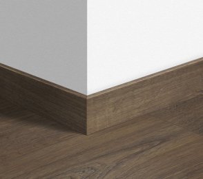 MDF-Fußleiste Standard Classic Eiche Braun (58 x 12 mm x 2,4 m) QU -QSSK01849M braun