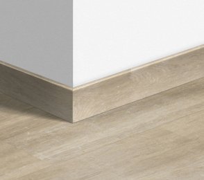 MDF-Fußleiste Standard Charlotte Eiche braun (58 x 12 mm x 2,4 m) QU -QSSK03177 braun 