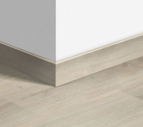 MDF-Fußleiste Standard Tennessee Eiche grau (58 x 12 mm x 2,4 m) QU -QSSK03181 grau