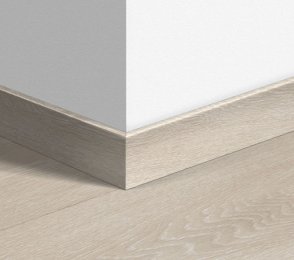 MDF baseboard Standard Valley Oak Light Beige (58x12mm x 2.4m) QU -QSSK03554 beige