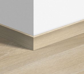 MDF skirting board Standard Estate oak beige (58mm x 12mm x 2.4m) QU -QSSK03574M beige