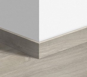 MDF baseboard Standard Newcastle oak gray (58mm x 12mm x 2.4m) QU -QSSK03580M gray
