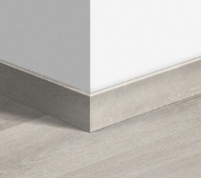 MDF baseboard Standard Venice oak light (58mm x 12mm x 2.4m) QU -QSSK03990M gray