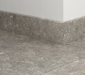 MDF skirting board Standard Dusky bluestone (58mm x 12mm x 2.4m) QU -QSSK05485 grey