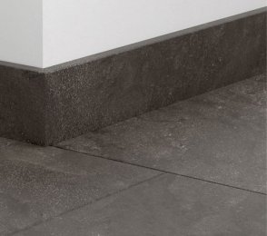 MDF-jalkalista, harmaa liuskekivi (58 mm x 12 mm x 2,4 m) QU -QSSK05493 harmaa