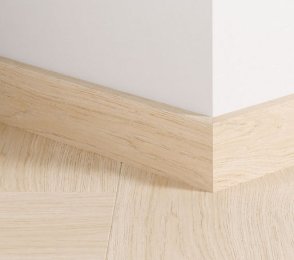 MDF-Fußleiste Standard Ginger Eiche (58 mm x 12 mm x 2,4 m) QU -QSSK08246 beige