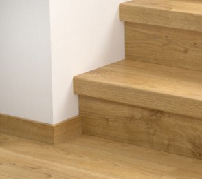 Laminaatparketi trepikate Eligna White oak light QU -QSSTRBEL01491 pruun